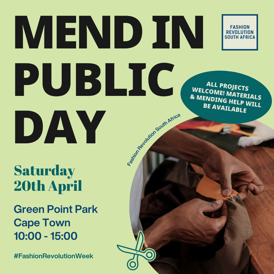 Mend in Public Day Poster